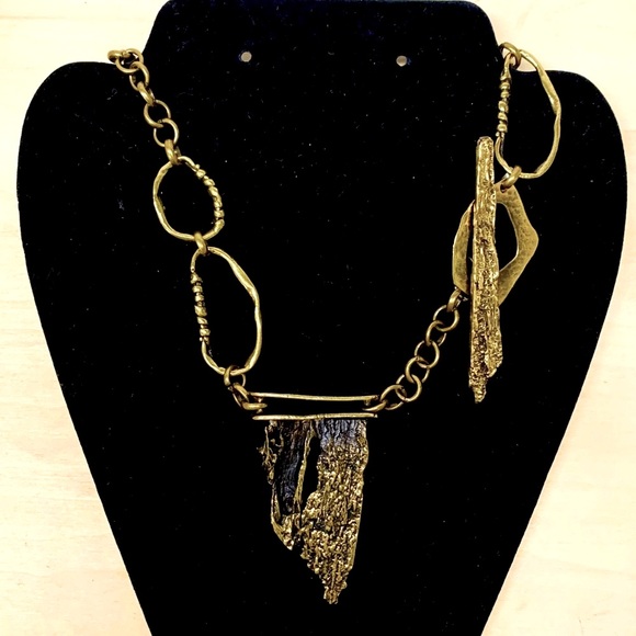 Vintage Brutalist / Modernist Necklace - Picture 1 of 11